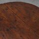 Antique oak Tilt top side table, France ca. 1800