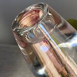 Glass tapered candle holders