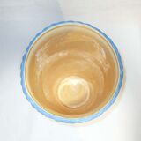 Light blue ceramic umbrella holder