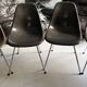 4 authentic Charles Eames and Ray Miller chairs - Fibreglass