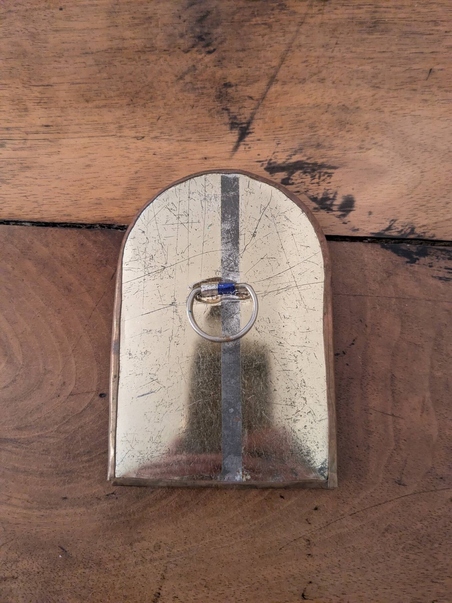 Petit miroir en laiton