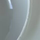 white opaline demi-globe