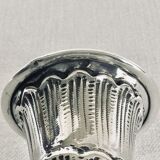 Tripod vase soliflore silver