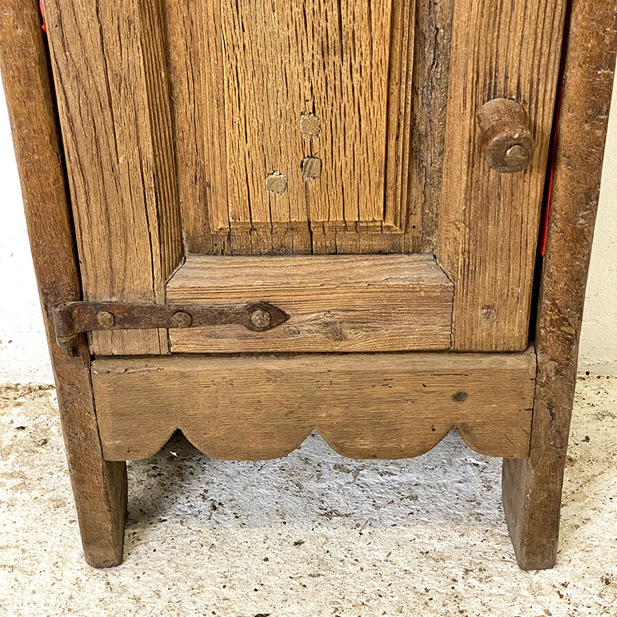 Rustic bedside table