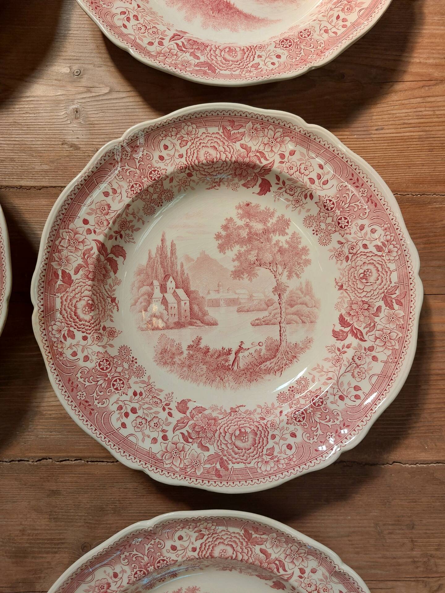 Set of 6 deep plates Villeroy & Boch