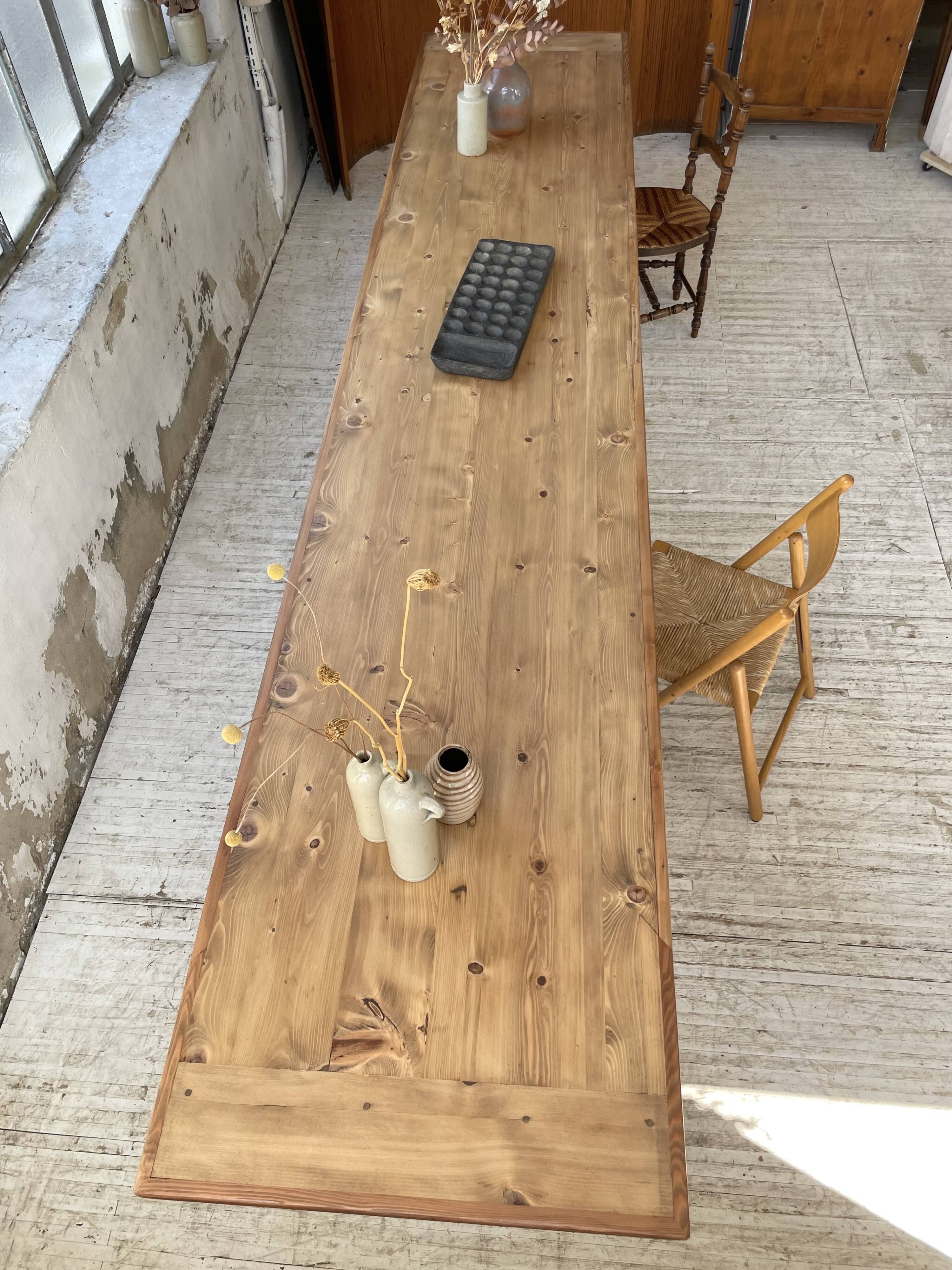XXL pine farm table 4m