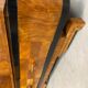 Art Deco display cabinet in walnut