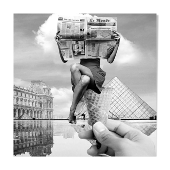 Collage - Paris I love you
