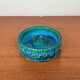 Mid-Century Modern Rimini Blu Pottery Candleholder by Aldo Londi for Bitossi, Italy, 1960s