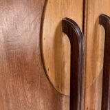 Armoire ancienne en bois à 2 portes, vers 1920