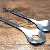 Large designer salad servers