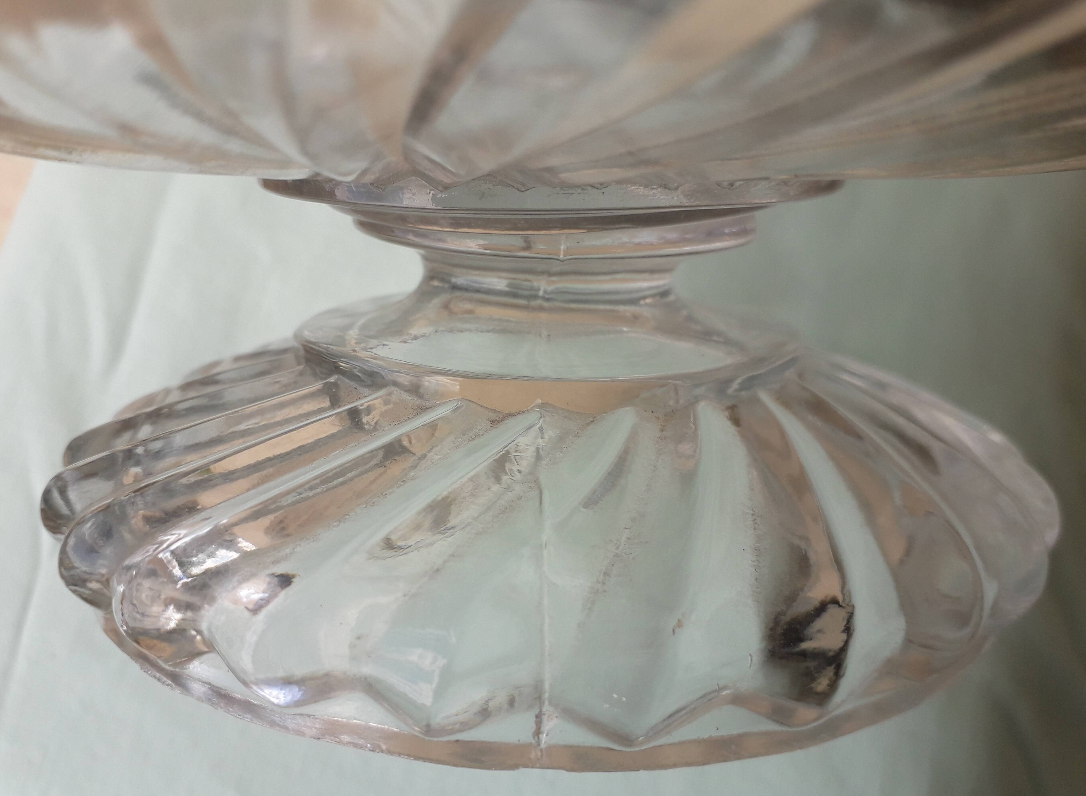 Compotier en verre Portieux