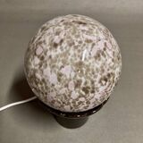 Opaline lamp, 1950s design.