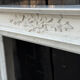 Louis XV style fireplace in Carrara marble, circa 1980.