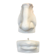 Nose and mouth in plaster of David by Michelangelo