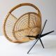 Table basse en rotin