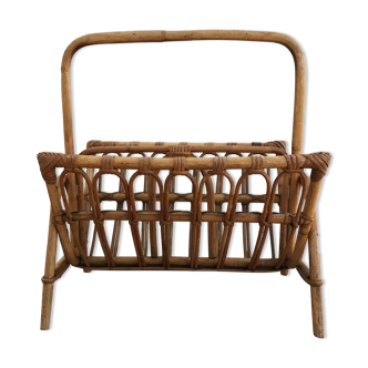 Rattan magazine door