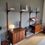 wall shelf system by Poul Cadovius in rosewood