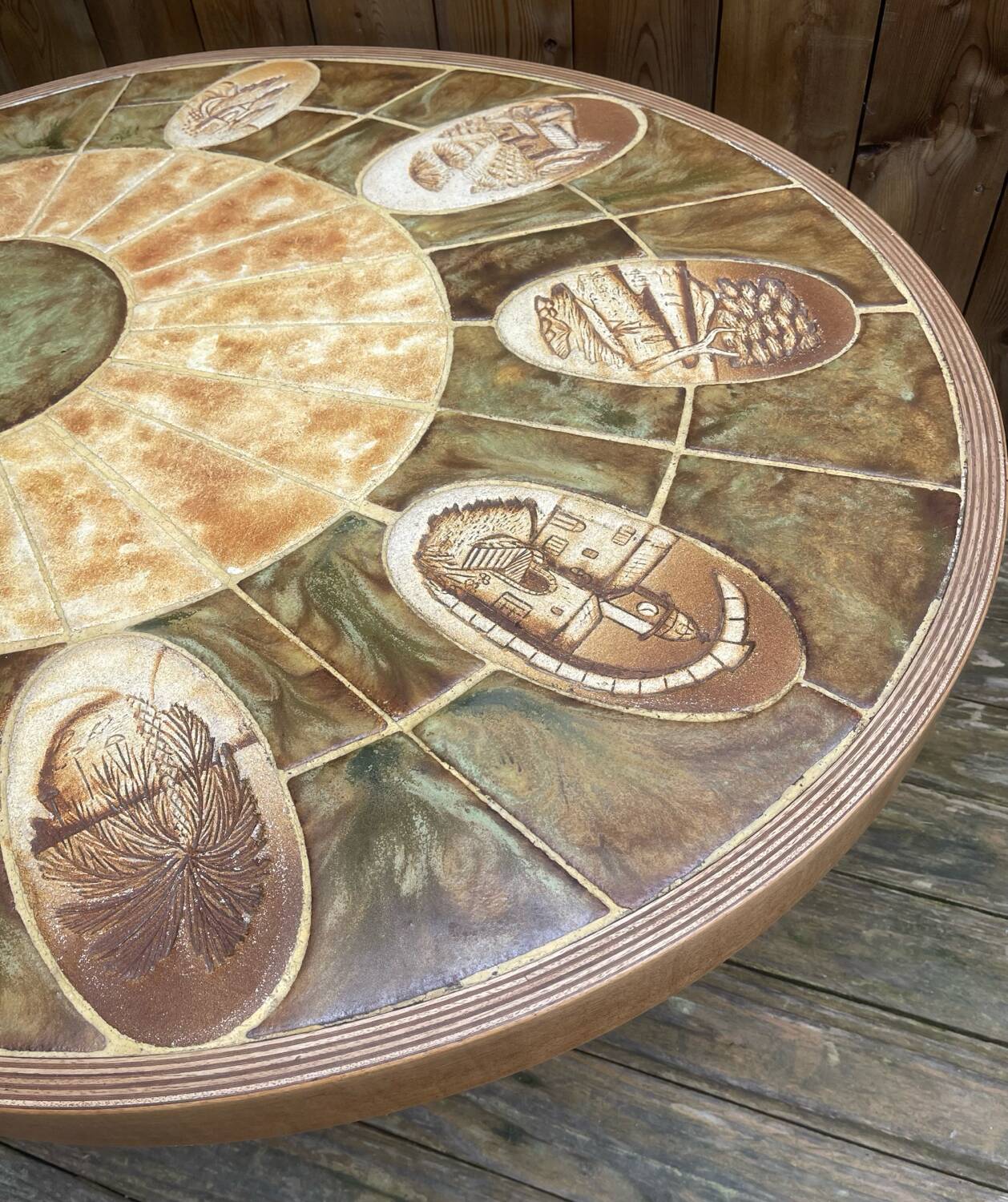 Ceramic coffee table