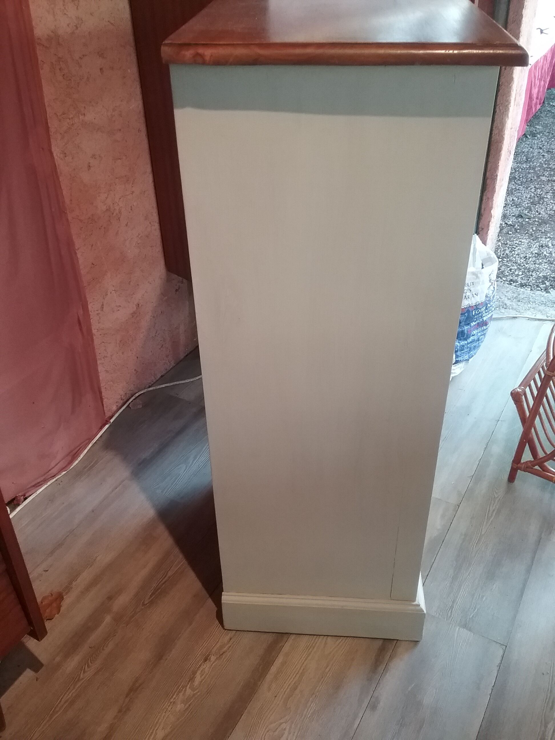 Patinated vintage ragpicker