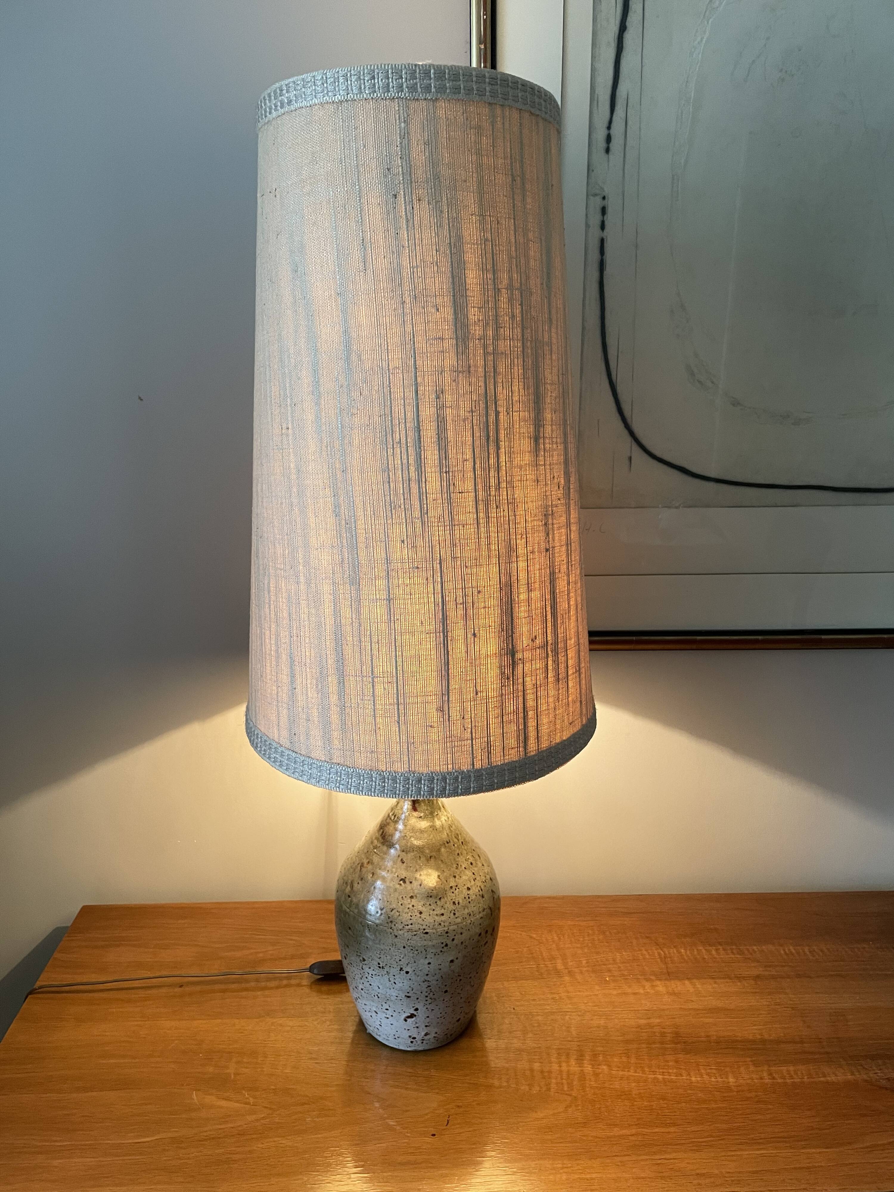 Fontgombault ceramic lamp