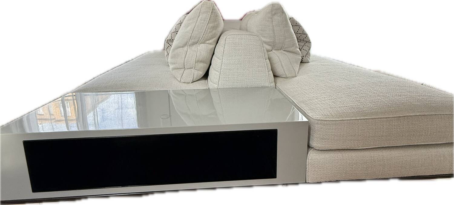 Luxury double-sided sofa Minotti