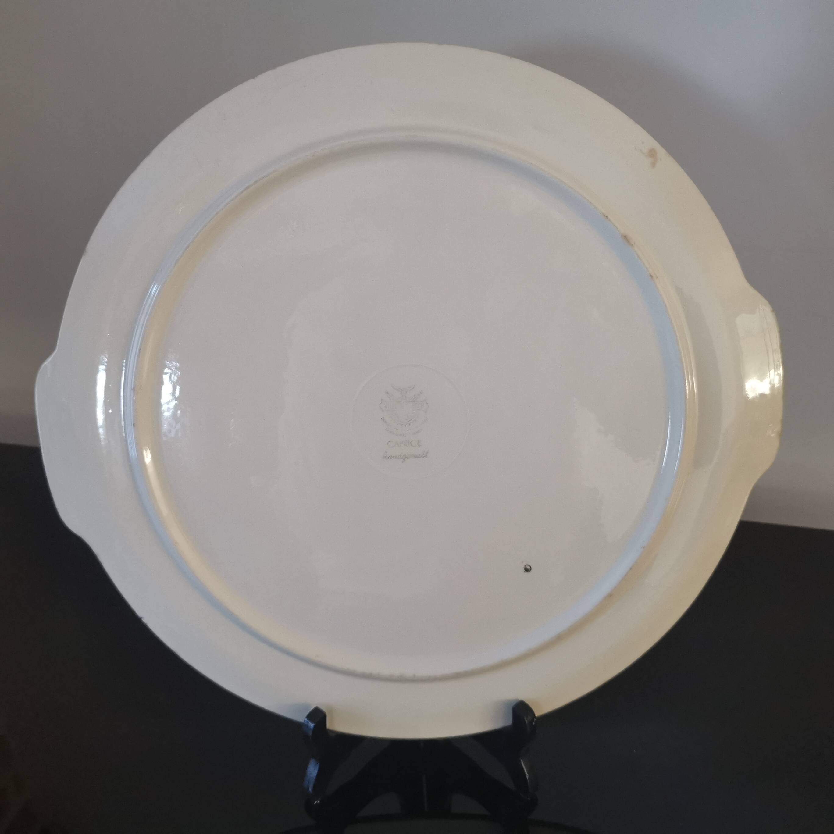Caprice round serving dish from villeroy & boch, 1950s