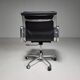 Chaises de bureau EA 217 Soft Pad par Charles et Ray Eames pour ICF, années 1980.