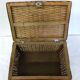 Vintage wicker box