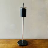 Vintage metal ashtray - push up