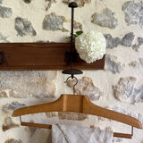 Renovated wooden coat rack