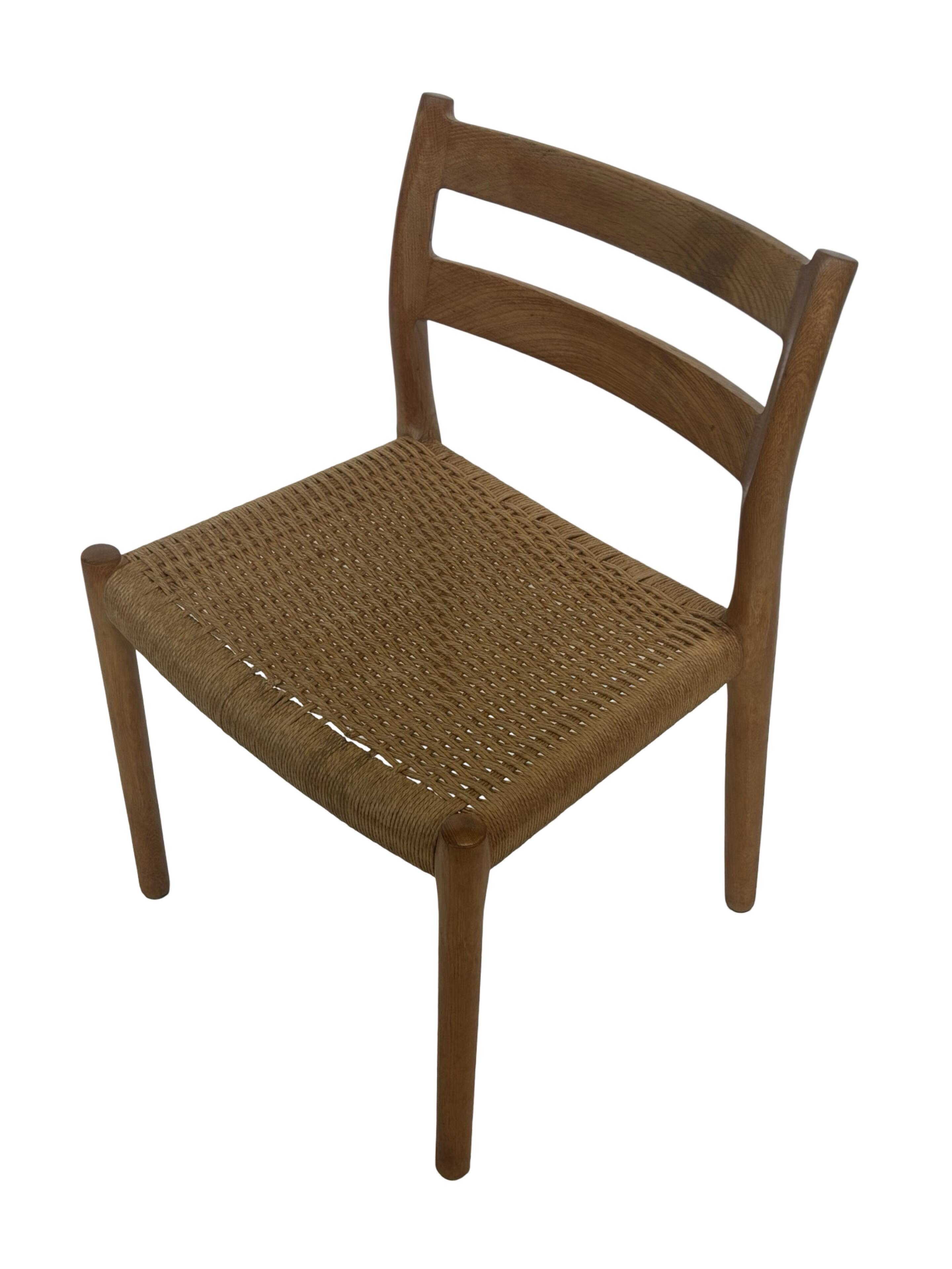 Mid Century Niels O Moller Chair model 84 Danish Design