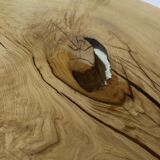 Table monolithe en chêne naturel