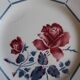Lot 2 small plates Digoin Sarreguemines Malmaison Marinette