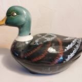 Ceramic duck emptier by Michel Caugant