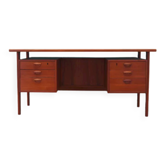 Teak desk, Danish design, 1970s, designer Kai Kristiansen