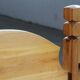 Pair of vintage chunky solid pine bedside tables, Denmark, 1970s
