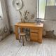 1970s pine desk