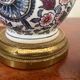 Old earthenware lamp from Gien