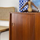 Scandinavian teak sideboard 60'