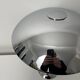 Chrome mushroom lamp in art deco style called liner