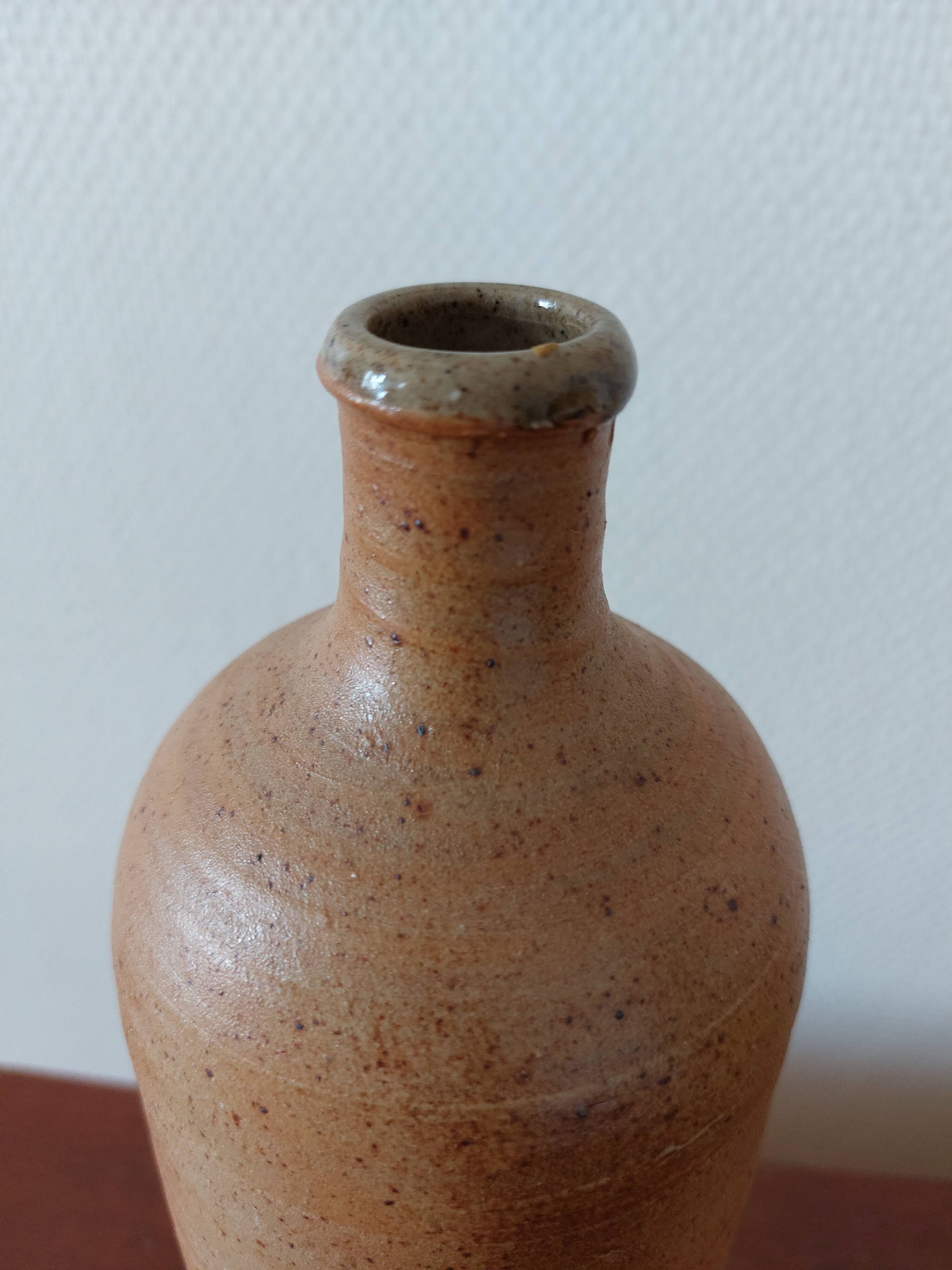 Vintage stoneware bottle