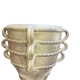 Terracotta pot cache patina bronze