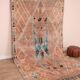 Terracotta Vintage Moroccan Rug 192 x 322 cm, Berber Handmade Wool Rug Boho