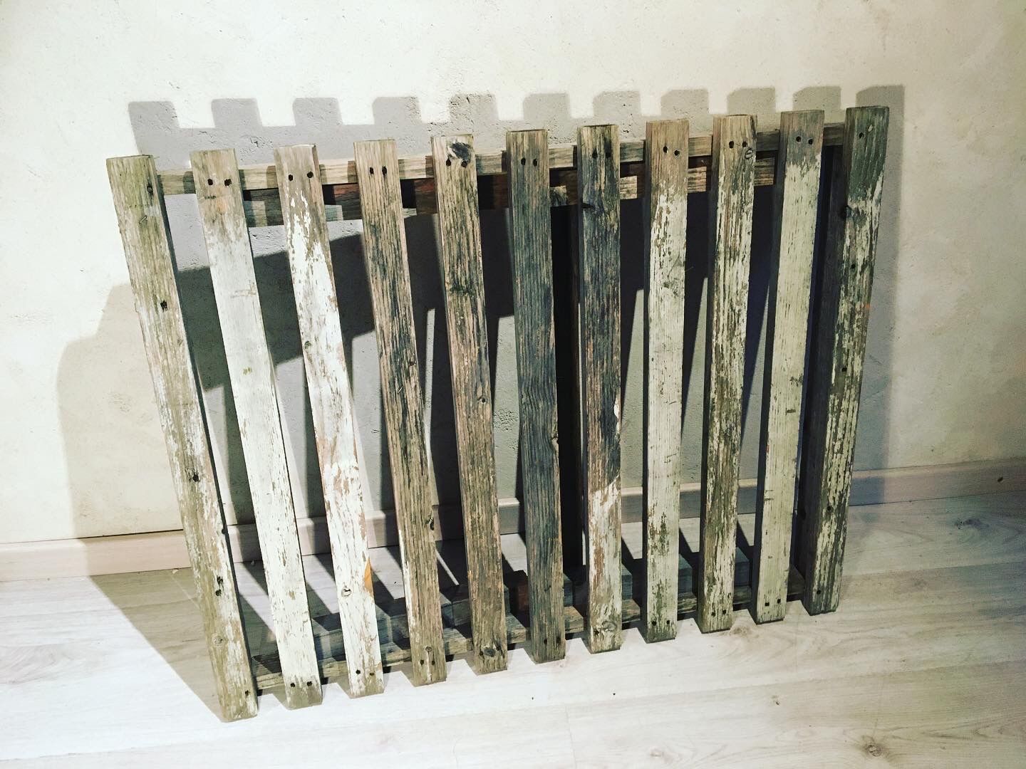 Table of 50s/60s folding garden decoration
