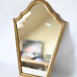 Vintage Deknudt mirror in gilded wood 45cm - labeled