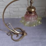 Art deco bronze lamp