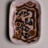 Rectangular ceramic dish, Jean Lurçat, 1950s