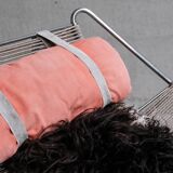 Paire de chaises longues originales Hans Wegner Flag Drisse pour Getama