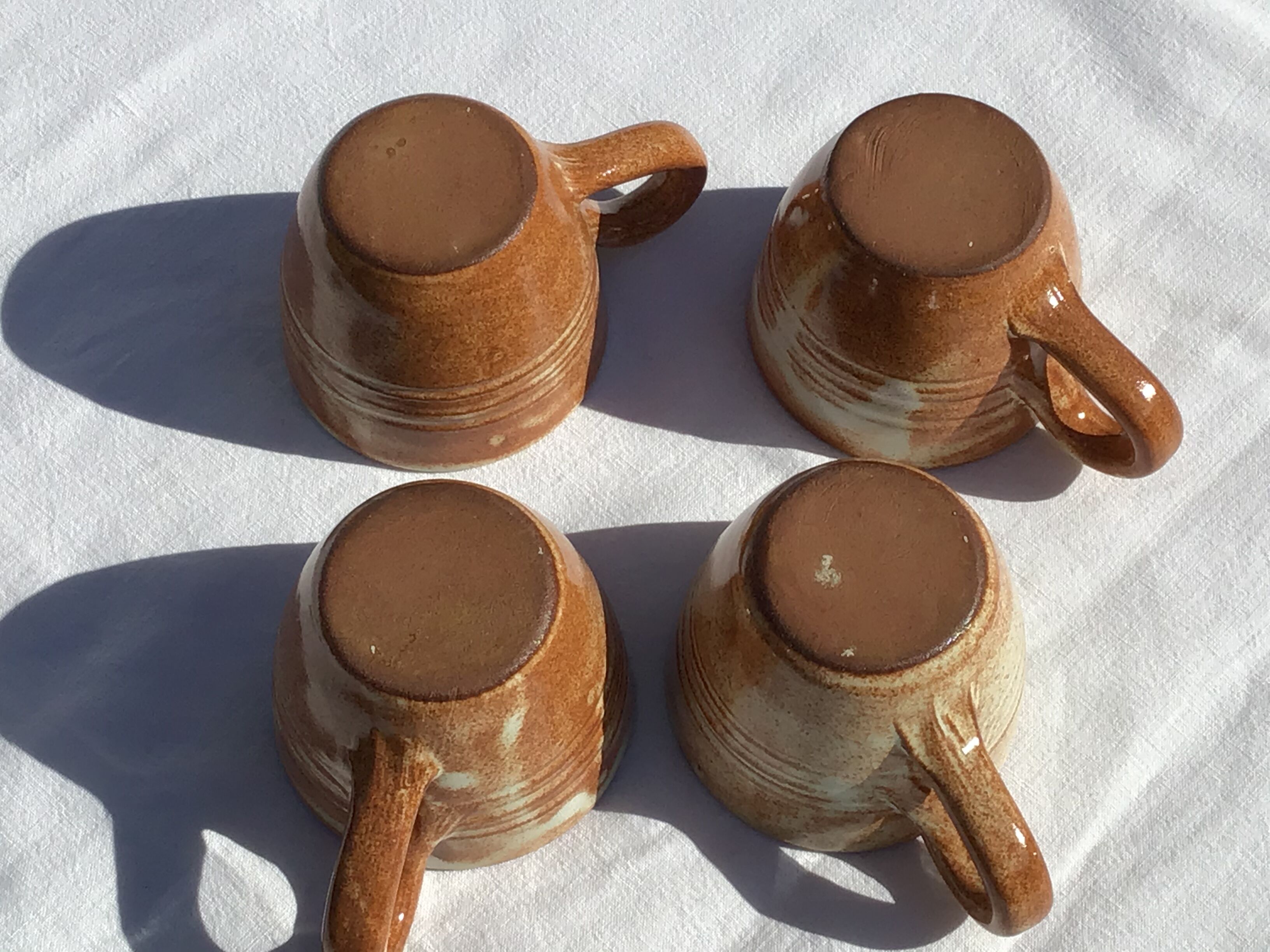 4 Vallauris coffee cups